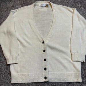 Vintage Gitano cottage academia cardigan sweater size medium
